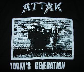 Buy Attak Shirt | Punk Rock T-Shirts | Crustpunks.com